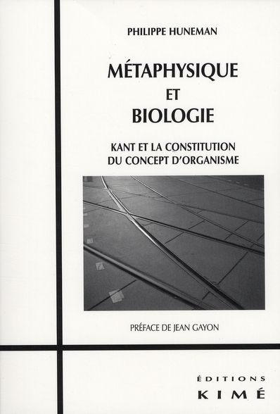 Emprunter Métaphysique et biologie. Kant et la constitution du concept d'organisme livre