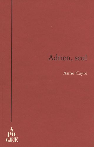 Emprunter Adrien, seul livre