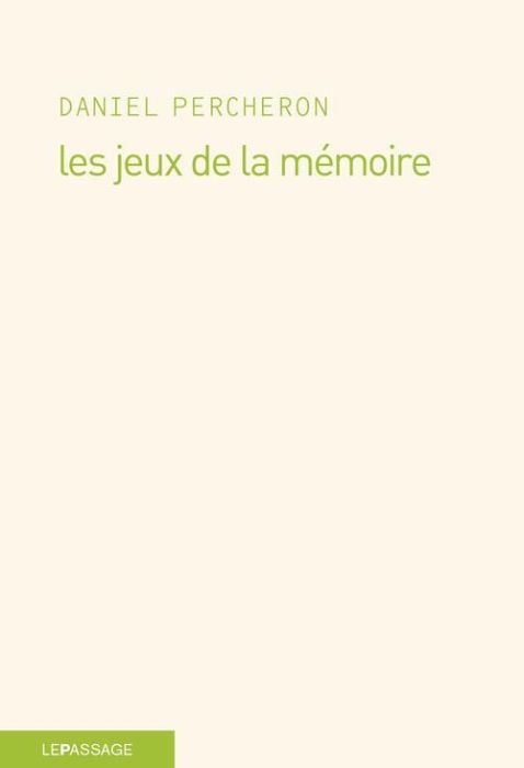 Emprunter Les jeux de la mémoire livre