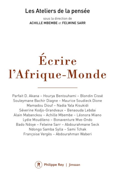 Emprunter Ecrire l'Afrique-Monde livre