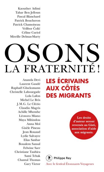 Emprunter Osons La fraternité livre