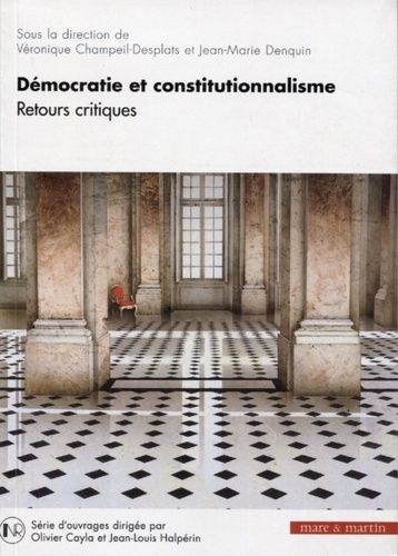 Emprunter Démocratie et constitutionnalisme. Retours critiques livre