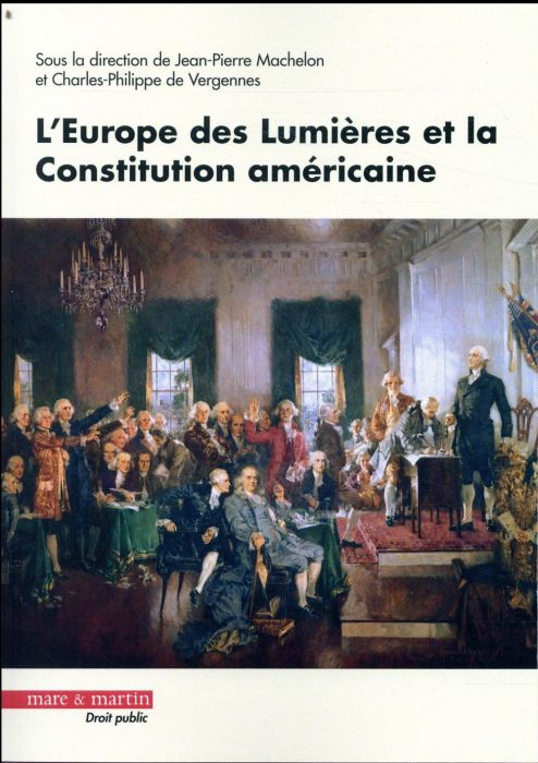 Emprunter L'Europe des Lumières et la Constitution américaine livre