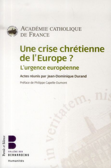 Emprunter Une crise chrétienne de l'Europe livre