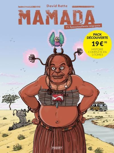 Emprunter Mamada Intégrale : Pack découverte en 3 volumes : Tome 1, Epoustouflante migrante %3B Tome 2, Tonitrua livre