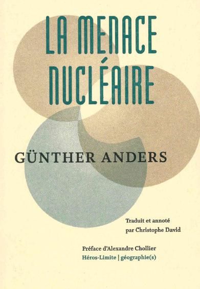 Emprunter La menace nucléaire livre