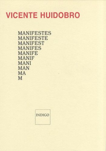 Emprunter MANIFESTES 1925 livre