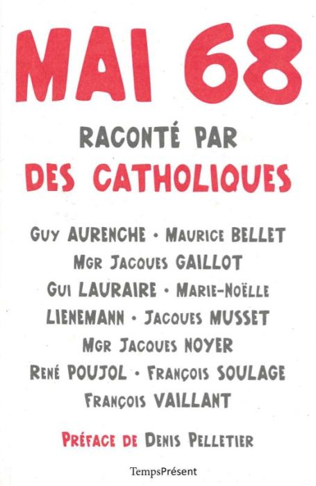 Emprunter Mai 68 raconté par des catholiques livre