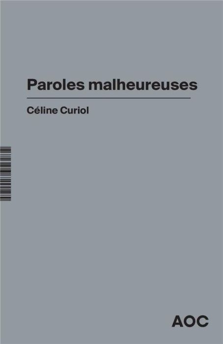 Emprunter Parole et pollution. Paroles malheureuses livre