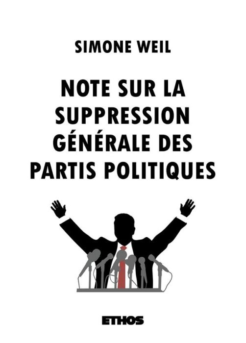 Emprunter Note sur la suppression générale des partis politiques livre