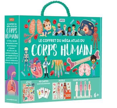 Emprunter Le coffret du méga atlas du corps humain livre