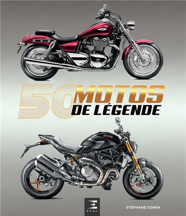 Emprunter 50 motos de légende livre