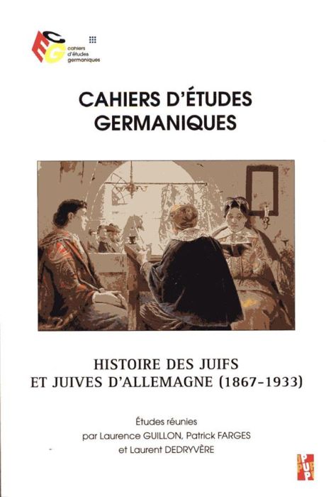 Emprunter Cahiers d'études germaniques N° 77 : Histoire des juifs et juives d'allemagne (1867-1933) livre