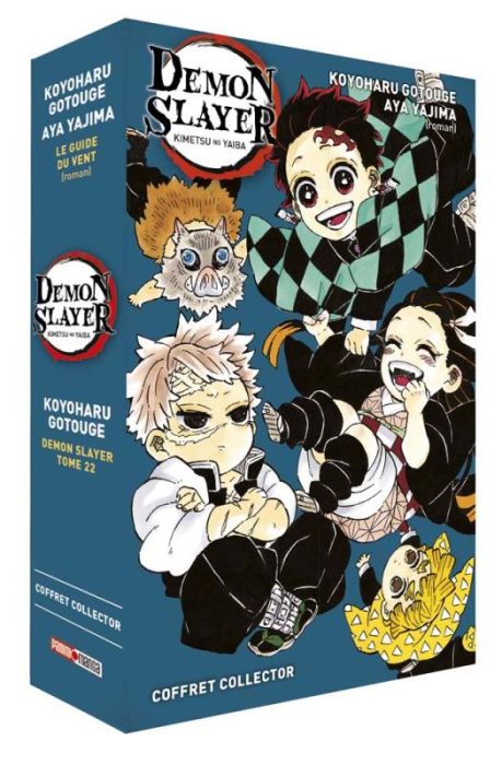 Emprunter Demon Slayer : Coffret en 2 volumes : Demon Slayer Tome 22 %3B Roman Tome 3 livre