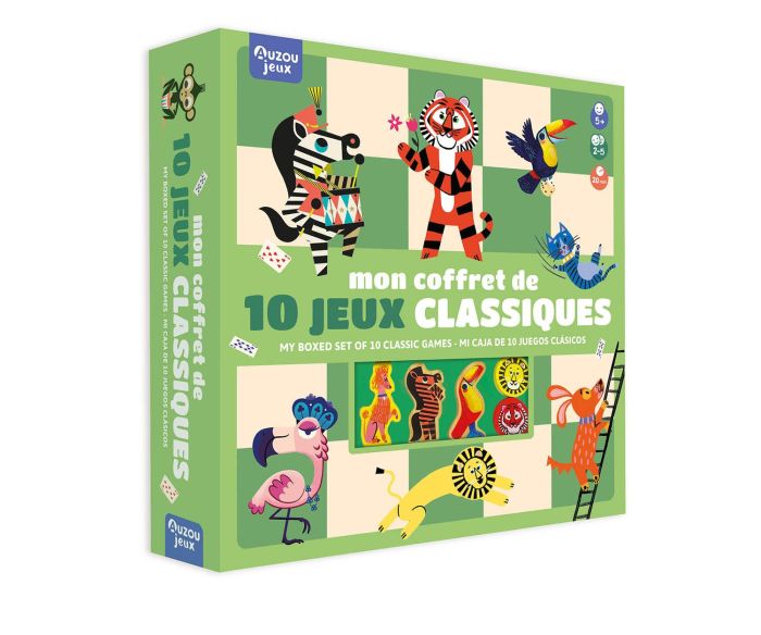 Emprunter MON COFFRET DE 10 JEUX CLASSIQUES livre