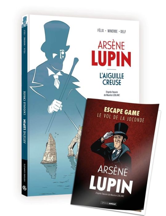 Emprunter Arsène Lupin : L'aiguille creuse - Avec l'escape game Le vol de la Joconde offert livre